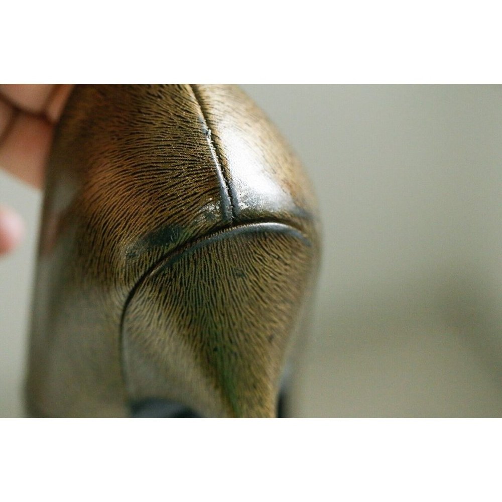 Yves Saint LAurent Paris Bronze Tribtoo Super High Hidden Platform Heels 40 - Picture 7 of 12